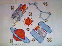 Cross stitch square for Phoenix G's quilt