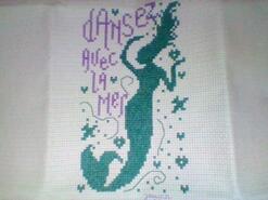 Cross stitch square for Kaila M's quilt