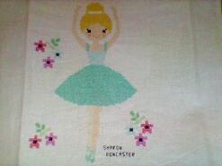Cross stitch square for Kaila M's quilt