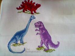 Cross stitch square for Peter H's quilt