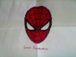 Cross stitch square for Ciaran's quilt