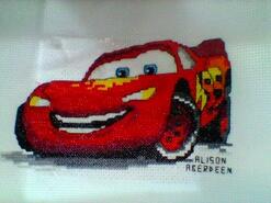 Cross stitch square for Rory T's quilt