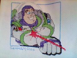 Cross stitch square for Rory T's quilt