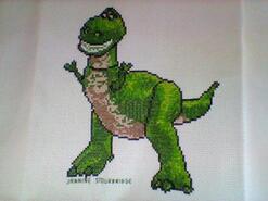 Cross stitch square for Rory T's quilt