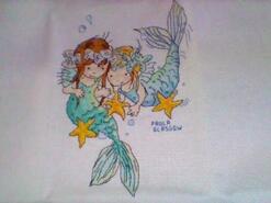 Cross stitch square for Bella W's quilt