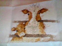 Cross stitch square for Kenisha F's quilt