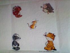 Cross stitch square for Maxine's quilt