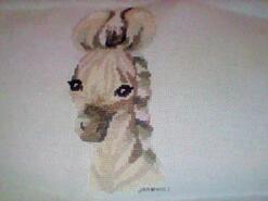 Cross stitch square for Jaxson C's quilt