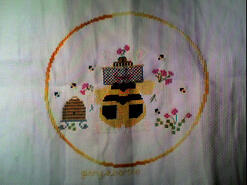 Cross stitch square for Andrew C's quilt