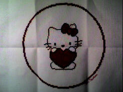 Cross stitch square for Lexi-May's quilt
