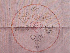 Cross stitch square for Maisie S's quilt