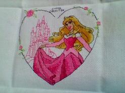 Cross stitch square for Paisley-Jade's quilt