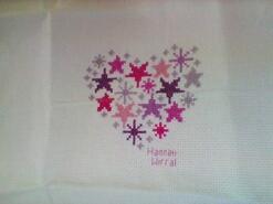 Cross stitch square for Paisley-Jade's quilt