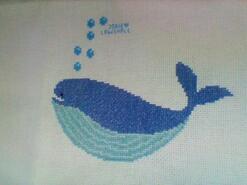Cross stitch square for Owain R's quilt