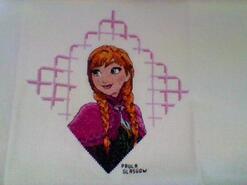 Cross stitch square for Lillie D's quilt