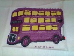 Cross stitch square for Rayan H's quilt