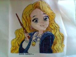 Cross stitch square for Rayan H's quilt