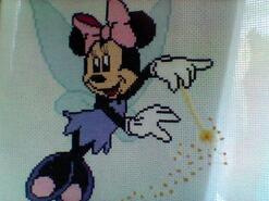 Cross stitch square for Amelia-Lilly's quilt