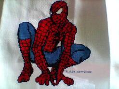 Cross stitch square for Teejay's quilt