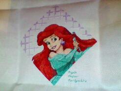 Cross stitch square for Sadie S's quilt