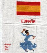 Cross stitch square for Oliver R's quilt