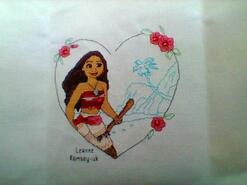 Cross stitch square for Sophie M's quilt