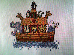 Cross stitch square for Joshua C 's quilt