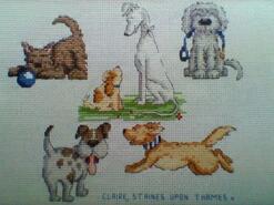 Cross stitch square for Esmae W's quilt