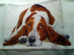Cross stitch square for Esmae W's quilt