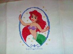 Cross stitch square for Sienna A's quilt