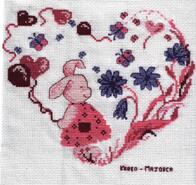 Cross stitch square for Lauryn A's quilt
