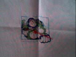 Cross stitch square for Mason M's quilt