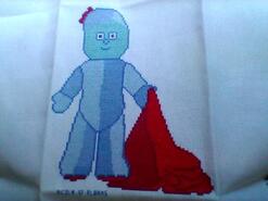 Cross stitch square for Saniyah S's quilt