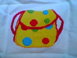 Cross stitch square for Saniyah S's quilt