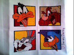 Cross stitch square for Cody M's quilt