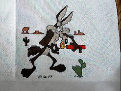 Cross stitch square for Cody M's quilt