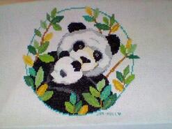 Cross stitch square for Gabby H's quilt