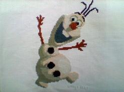 Cross stitch square for Kiki B's quilt