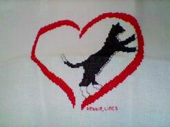 Cross stitch square for any child