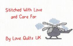 Cross stitch square for (QUILTED) Vehicles's quilt