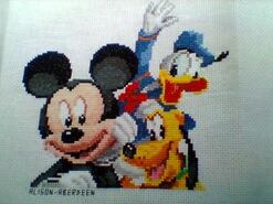 Cross stitch square for Joe B's quilt