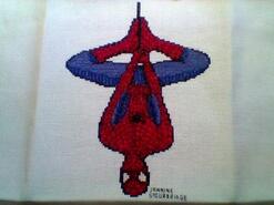 Cross stitch square for Arvin's quilt