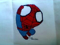 Cross stitch square for Arvin's quilt