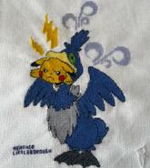 Cross stitch square for Ryley B's quilt