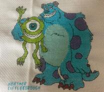 Cross stitch square for Antony P's quilt