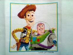 Cross stitch square for Antony P's quilt