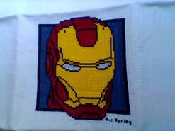 Cross stitch square for Zachary D's quilt