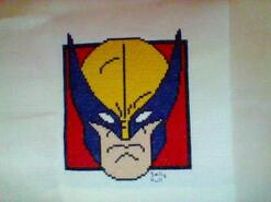 Cross stitch square for Zachary D's quilt