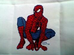 Cross stitch square for Zachary D's quilt