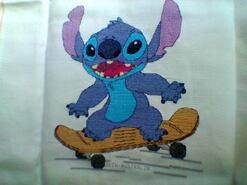 Cross stitch square for Madyson J's quilt